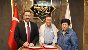 REKTÖR KALAN'DAN ARAŞTIRMA MERKEZİ BİNASI İÇİN PROTOKOL