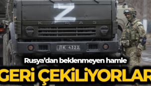 Rusya, Ukrayna'dan ilhak ettiği Herson'dan çekiliyor