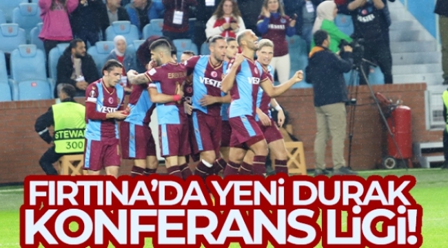 Trabzonspor'da yeni durak Konferans Ligi!