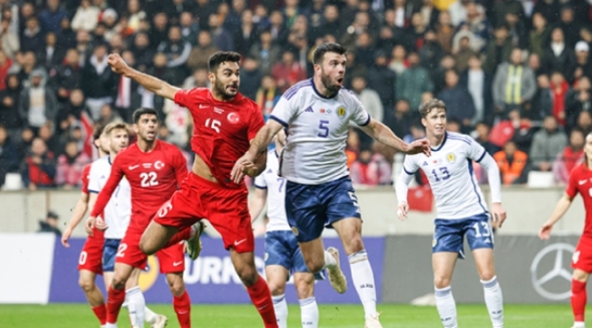 Türkiye, Diyarbakır'da İskoçya'yı 2-1 yendi