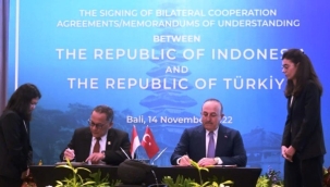 Türkiye ve Endonezya arasında 5 anlaşma imzalandı