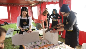 TÜRKLER GÜZEL SANATLAR LİSESİ ÖĞRENCİLERİNDEN HEYKEL SEMPOZYUMUNA ZİYARET