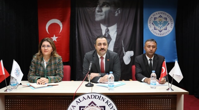 AKSEKİ'DE REKTÖR-ÖĞRENCİ BULUŞMASI