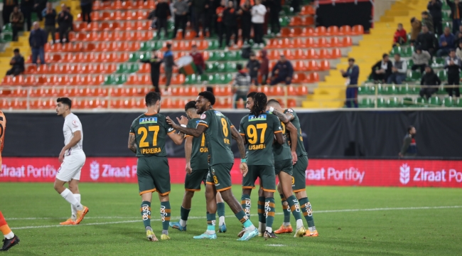 Alanyaspor uzatmada turladı