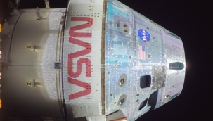 Ay yörüngesine gönderilen Orion uzay aracı Dünya'ya döndü