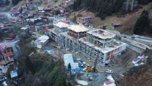 Ayder'de kentsel dönüşüm görüntülendi