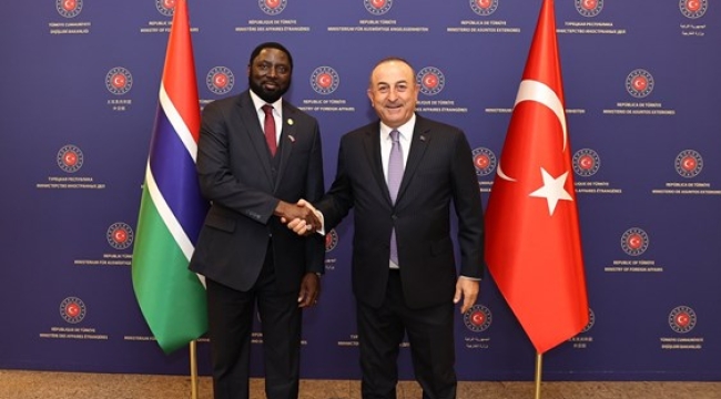 Bakan Çavuşoğlu: "FETÖ ile mücadelemizde bize ilk desteği veren Gambiya oldu"