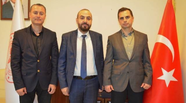 BAŞHEKİM KARAHAN'DAN YENİ AĞIZ VE DİŞ SAĞLIĞI MERKEZİ BAŞHEKİMİNE ZİYARET  