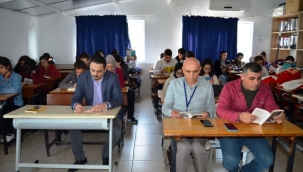 BAŞHEKİM VEKİLİ DR. BEKDAŞ TEKİN ÖĞRENCİLERLE BİR ARAYA GELDİ.  