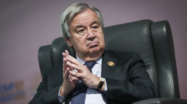 BM Genel Sekreteri Guterres: 'Etkili barış görüşmelerinin yakın zamanda gerçekleşmesi konusunda iyimser değilim'