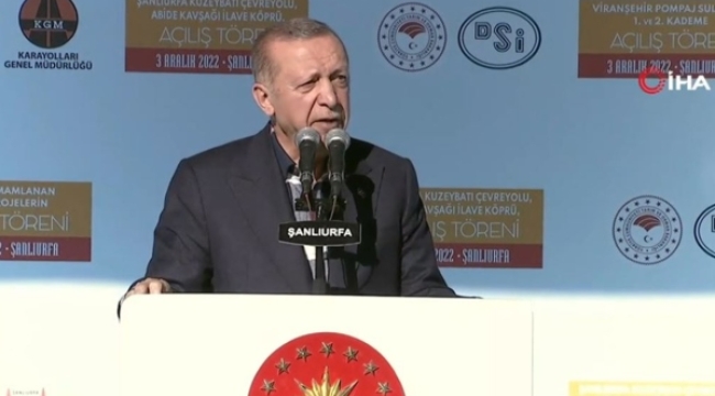 Cumhurbaşkanı Erdoğan: 'Kimse boş hayallere kapılmasın'