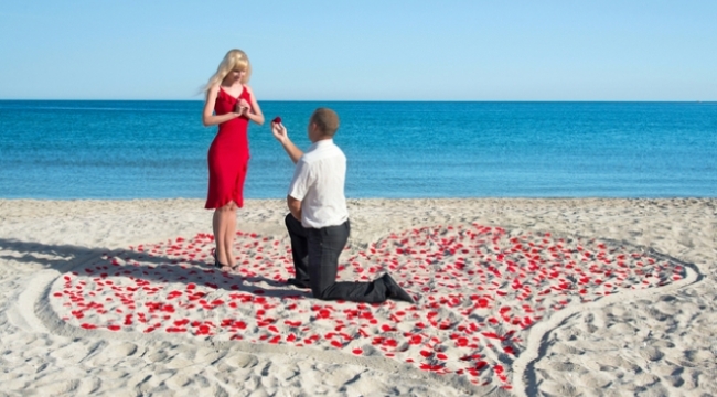 Dünyada evlilik teklifi için en iyi yerler listelendi