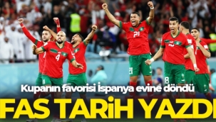 Fas, İspanya'yı devirerek çeyrek finale yükseldi