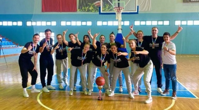 İzmir'in Kadın Basketbol şampiyonu Kavram Meslek Yüksekokulu oldu