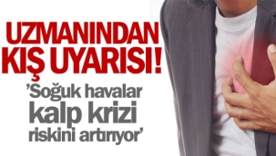 Kardiyoloji uzmanından kış uyarısı: 'Soğuk havalar kalp krizi riskini artırıyor'