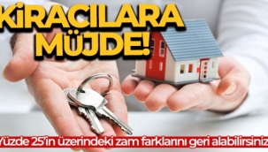 Kiracılara müjde