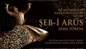 Mevlana vuslatının 749'uncu yılında anılacak