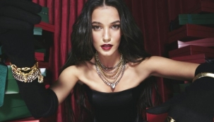 Oyuncu Pınar Deniz NetWork markası için kamera karşısında