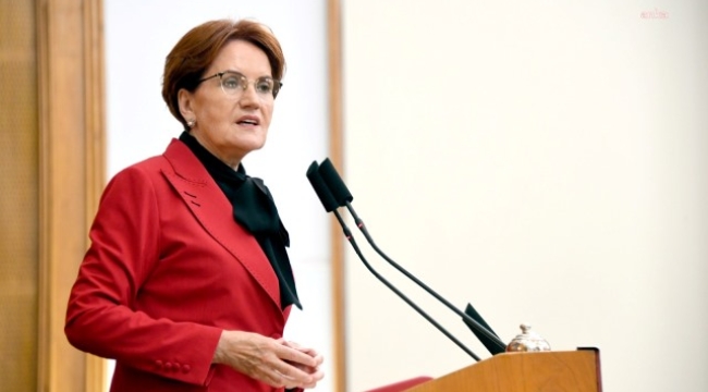 Akşener: Emekli maaşlarını bir an önce asgari ücret düzeyine çıkarın