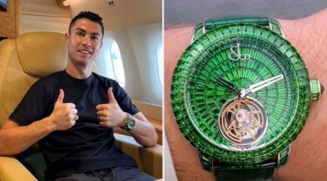 Al-Nassr'dan Ronaldo'ya 630 bin pound değerinde saat hediyesi