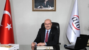 ATO BAŞKANI BARAN: "İHRATÇILARIMIZI MERKEZ BANKASI DESTEKLERİNDEN YARARLANMAYA DAVET EDİYORUM"