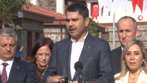 Bakan Kurum: 'Orta gelirli vatandaşlarımız 4 bin 400 TL'den başlayan taksitle ev sahibi olabilecek'