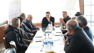 BATI BÖLGESİNE YENİ ÇEVRE YOLU İÇİN İLK TOPLANTI YAPILDI D-400'E ALTERNATİF YOL GÜZERGAHI PLANLANIYOR