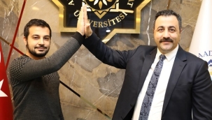 ÇAK MOBİL UYGULAMAYA REKTÖR KALAN'DAN DESTEK