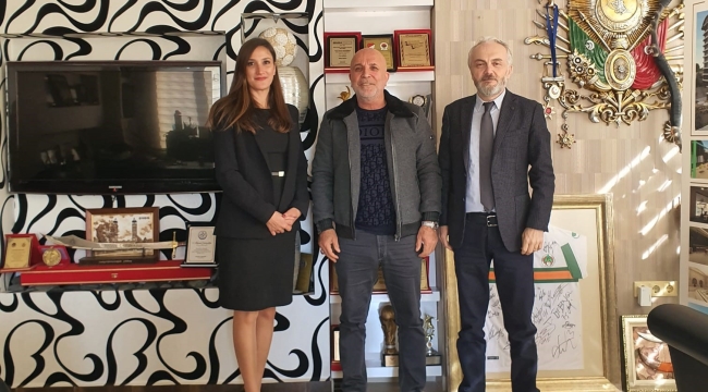 CK Enerji Akdeniz Elektrik'ten Çavuşoğlu'na ziyaret