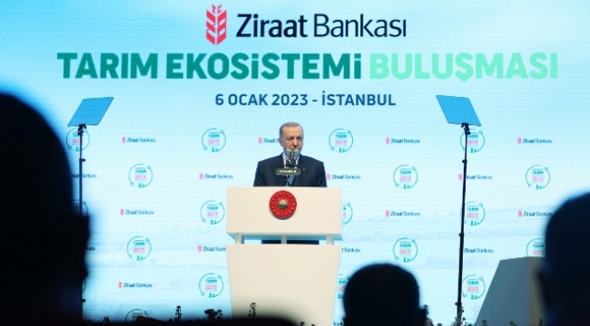 Cumhurbaşkanı Erdoğan'dan çiftçilere müjde