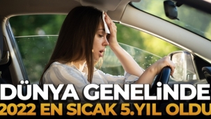 Dünya genelinde 2022 en sıcak 5. yıl oldu