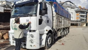 Gazipaşalı hayırseverden 20 ton bağış