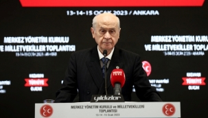 MHP Genel Başkanı Bahçeli: 15 Ocak 2023 itibarıyla seçim startını veriyoruz