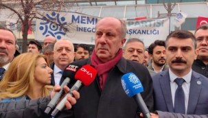 Muharrem İnce'den 6'lı masaya eleştiri: 'Sekretarya bir Cumhurbaşkanı istiyorlar'