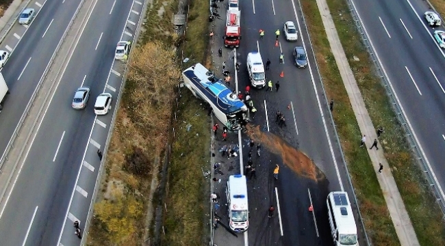 Türkiye'nin bir yıllık kaza bilançosu: 2 bin 282 can kaybı