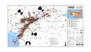 AFAD: Bölgede 3 haftada 10 binin üzerinde deprem meydana geldi