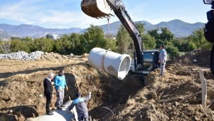 ALANYA BELEDİYESİ ALTYAPI ÇALIŞMALARINA DEVAM EDİYOR