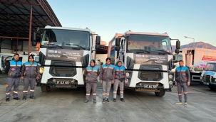 ALANYA BELEDİYESİ TEMİZLİK EKİBİ DEPREM BÖLGESİNDE