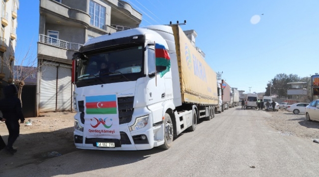 Azerbaycan'dan Türkiye'ye 276 milyon 385 bin TL maddi yardım