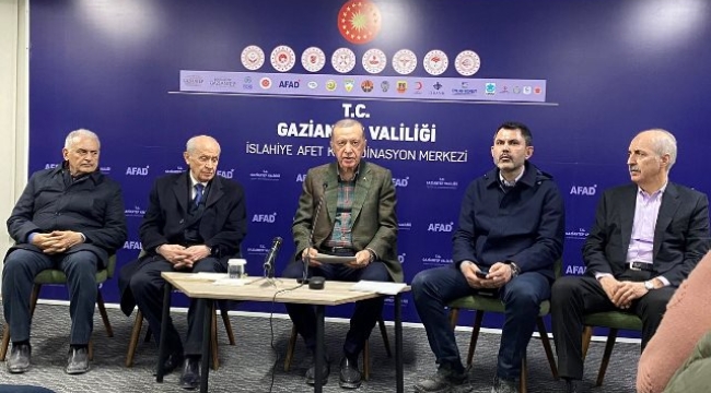 Cumhurbaşkanı Erdoğan: 'Bin 797 konutun inşa süreci hemen yarın başlıyor'