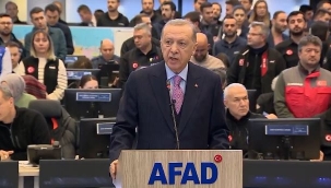 Cumhurbaşkanı Erdoğan: Depremde 912 vatandaşımız hayatını kaybetti, 5385 vatandaşımız yaralanmıştır