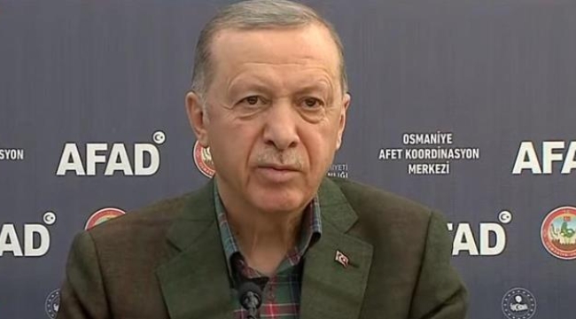 Cumhurbaşkanı Erdoğan: İlk günden itibaren devlet, 11 ilimizde yerini almıştır