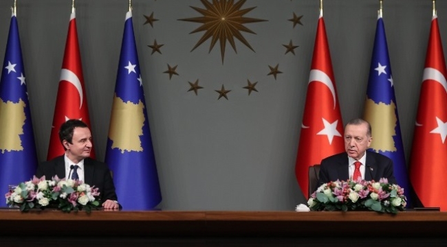 Cumhurbaşkanı Erdoğan: 'Kosova'ya en çok ihracat yapan ülke konumundayız'