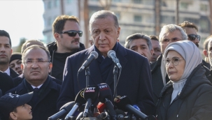 Cumhurbaşkanı Erdoğan: Sizlerden bir yıl süre istiyorum, bu inşaatların inşasını yapacağız