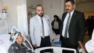 DEPREMZEDELERE REKTÖR KALAN'DAN ZİYARET