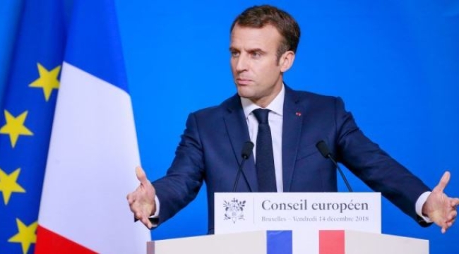 Macron: Korkunç depreme ve mağdurlarına ilişkin dayanışma ve desteğimizi belirtmek istiyorum