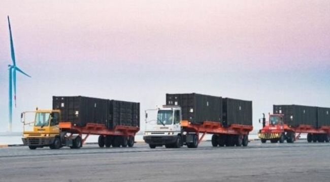 NATO'nun Türkiye'ye gönderdiği konteyner evlerden 600'ü yola çıktı