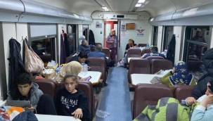 TCDD'nin vagonları depremzedelere ev oldu