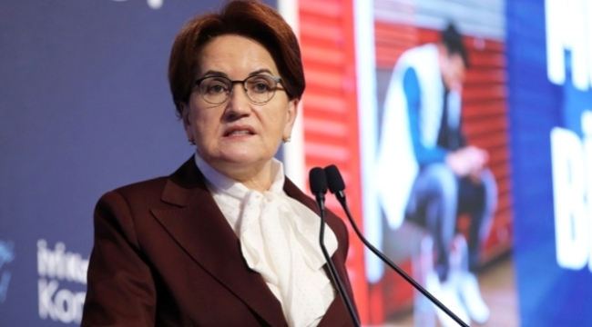 Akşener: İnsanlar çadır beklerken, Kızılay ise deposunda çadır stoklayıp satıyor