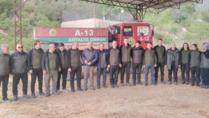 Alanya'dan Ormancılar  Eğitim için Alarma Geçti